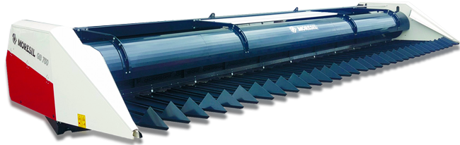 Безрядковые подсолнечные жатки Moresil GBE