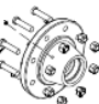 Ступица Bourgault 6201-16