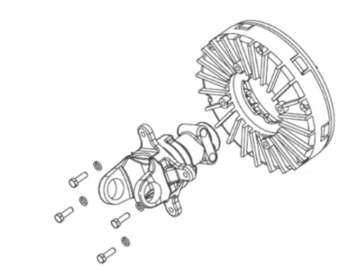 Муфта сцепления Bourgault 2700-50-16 