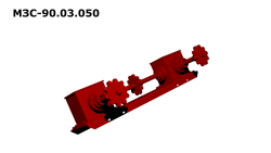 Крышка со сварными редукторами МЗС