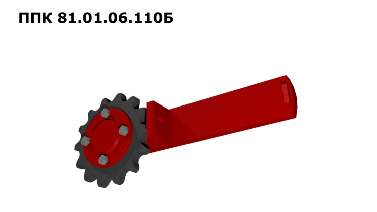 Установка натяжного устройства ППК 81.01.06.110В