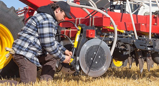 Системы внесения удобрений в междурядья MRB (диск) и MRS (стойка)