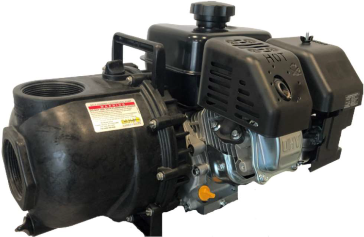 Мотопомпа с двигателем LONCIN 6,5 Л.С. 300P6LON