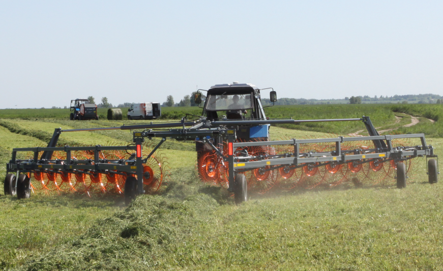 Грабли колесно-пальцевые серии MK