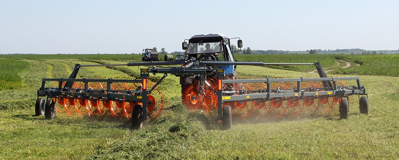 Грабли колесно-пальцевые серии MK