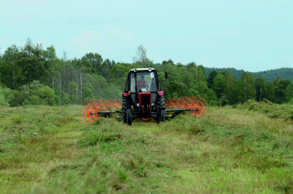 Грабли колесно-пальцевые серии H90