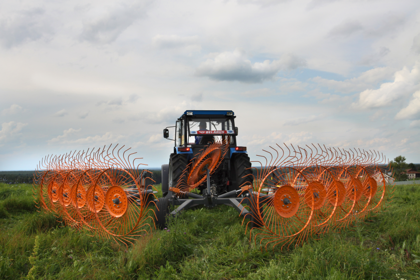 Грабли колесно-пальцевые серии H90