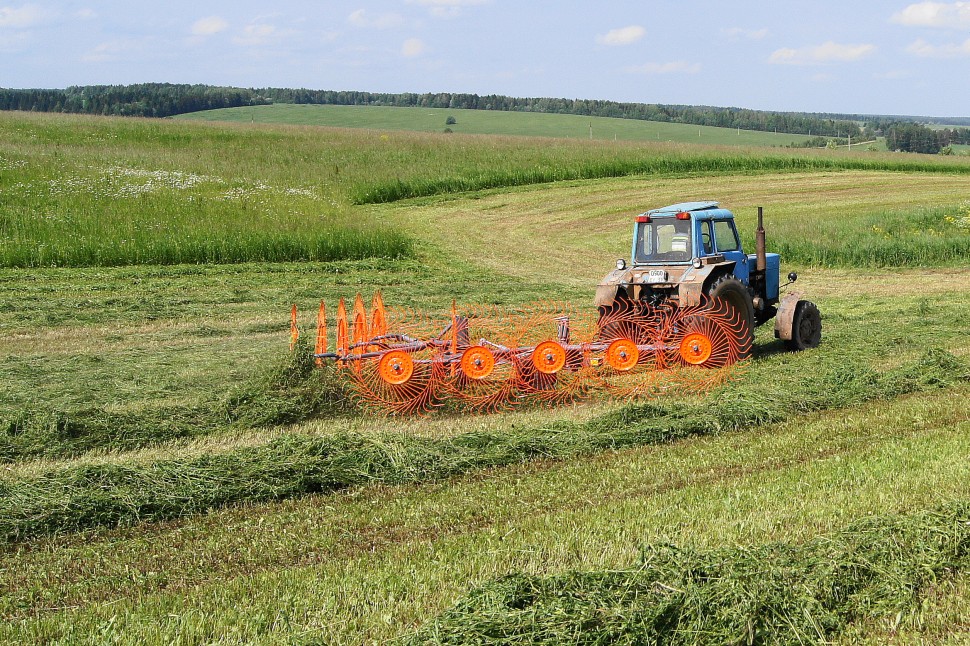 Грабли колесно-пальцевые серии H90