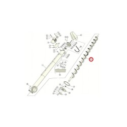 Шнек устройства выгрузного