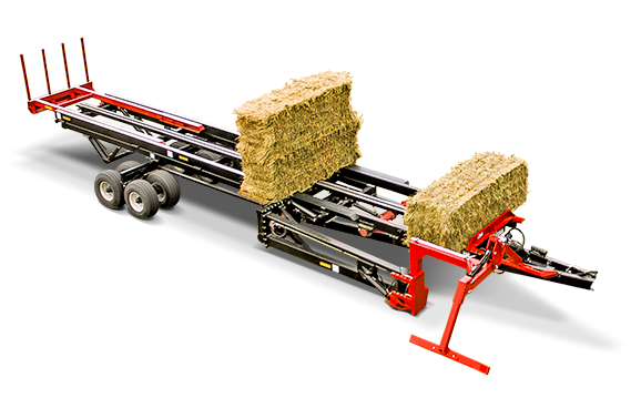 Тележка для перевозки тюков самозагрузочная 4480 XD Farm King (Фарм Кинг, Канада)